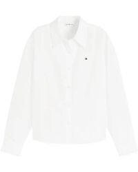 Tommy Hilfiger - Logo-Embroidered Shirt - Lyst