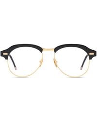 Thom Browne - Browline-Frame Glasses - Lyst