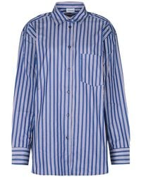 ANDAMANE - Georgiana Striped Shirt And Shorts Set - Lyst