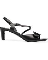 Roberto Del Carlo - Sandalen Mit Eckiger Spitze - Lyst