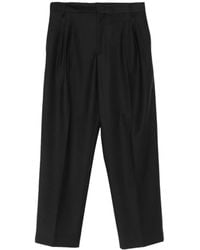 Low Brand - Pressed-Crease Tailoring Trousers - Lyst