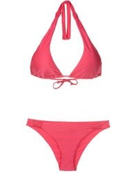 Amir Slama - Halterneck Triangle Bikini - Lyst