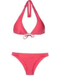 Amir Slama - Halterneck Triangle Bikini - Lyst