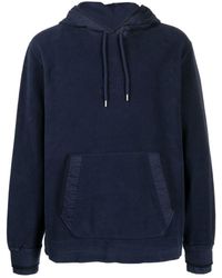 C.P. Company - Logo-embroidered Terry-cloth Hoodie - Lyst