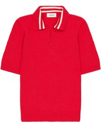 Laneus - Knitted Polo Shirt - Lyst