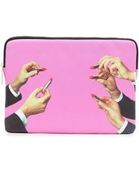 Seletti - Lipstick-Print Laptop Case - Lyst