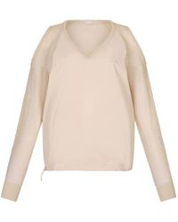 Liu Jo - Cut-Out Sweatshirt - Lyst