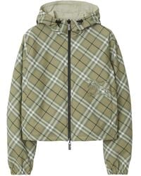 Burberry - Chaqueta reversible con motivo Vintage Check - Lyst