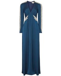 Temperley London - Vine Long-Sleeve Maxi Dress - Lyst