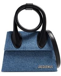 Jacquemus - Mini Le Chiquito Denim Bag - Lyst