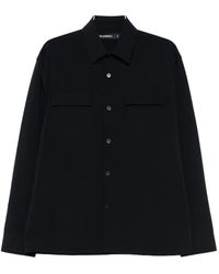 KARL LAGERFELD - Patch-Pocket Long-Sleeve Shirt - Lyst