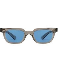 JULIUS TART - T- Square-Frame Sunglasses - Lyst