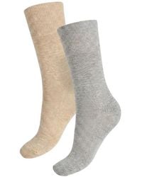Wolford - Terry-Panelled Ribbed-Cuff Socks (Set Of Two) - Lyst