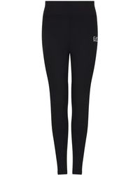 EA7 - Legging Met Logoprint - Lyst
