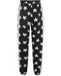Reward If Found - Star-Print Jersey Joggers - Lyst
