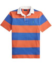 Polo Ralph Lauren - Striped Short-Sleeve Polo Shirt - Lyst