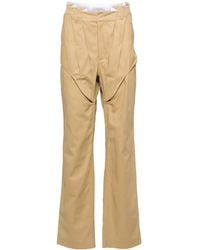 JUNTAE KIM - Geraffte Corsage-Hose - Lyst