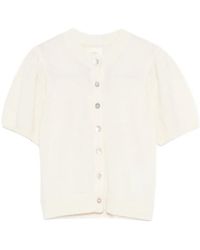 Doen - Anisa Puff-Sleeves Cardigan - Lyst