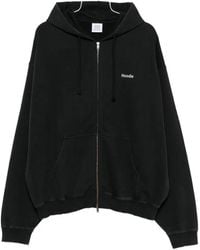 Vetements - Logo-Print Zip-Up Hoodie - Lyst