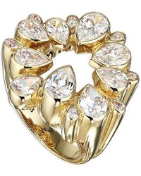Anabela Chan - 18Kt Goldring Mit Diamanten - Lyst