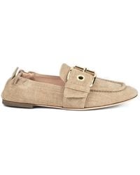 Agl Attilio Giusti Leombruni - Maya Buckle Loafers - Lyst