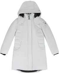 Moose Knuckles - Wmns Quilted Panels Parka Coat - Lyst