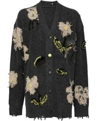 JNBY - Jacquard Button-Up Cardigan - Lyst