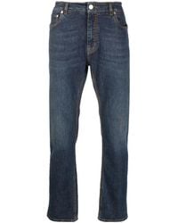 Etro - Mid-Rise Straight-Leg Jeans - Lyst