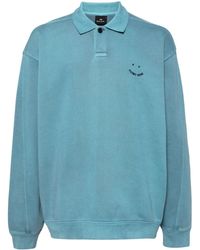 PS by Paul Smith - Happy-embroidery Polo Shirt - Lyst