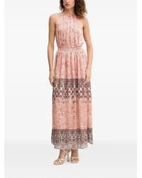 Morgan - Gemustertes Maxikleid - Lyst