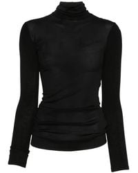 Jil Sander - Roll-Neck Long-Sleeve Top - Lyst