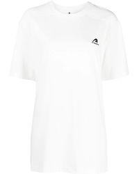 Adererror - Embroidered-Logo Cotton T-Shirt - Lyst