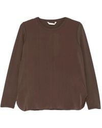 Max Mara - T-Shirt Met Lange Mouwen - Lyst