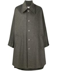 Vivienne Westwood - Einreihiger Mantel mit Drapierung - Lyst