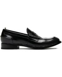 Officine Creative - Penny Leather Loafers - Lyst