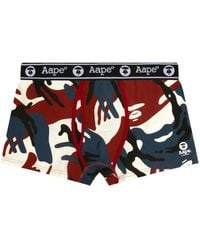 Aape By A Bathing Ape - Moonface Camo-Pattern Boxers - Lyst