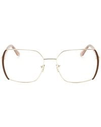 GUESS EYEWEAR - Geometric-Frame Glasses - Lyst