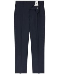 Fursac - Checked Tailored Trousers - Lyst