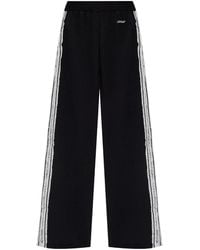 Off-White c/o Virgil Abloh - Lace-Detailing Track Pants - Lyst