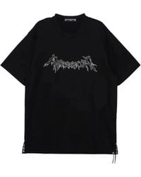 Mastermind Japan - T-Shirt Met Korte Mouwen En Glazen Kralen - Lyst