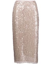 MSGM - Sequin Skirt Clothing - Lyst