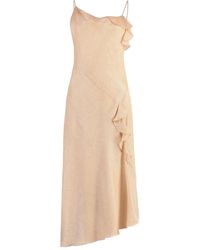 Victoria Beckham - Bias Cami Viscose Dress - Lyst