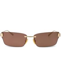 Balenciaga - Rimless Rectangle-Frame Sunglasses - Lyst