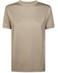 Majestic Filatures - Round Neck Short-Sleeve T-Shirt - Lyst