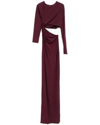 Atlein - Cut-Out Maxi Dress - Lyst