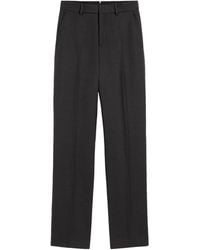 Ami Paris - Wool Large-Fit Trousers - Lyst
