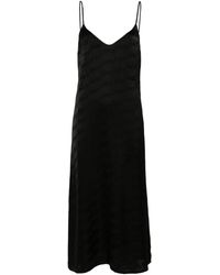Balenciaga - Kleid mit Monogramm - Lyst