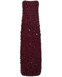 Jonathan Simkhai - Robe Longue Serafina Bustier À Sequins - Lyst