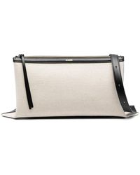 Jil Sander - Small Logo-Stamp Shoulder Bag - Lyst