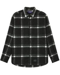 AFTERMATHS - Check-Pattern Pocket Shirt - Lyst